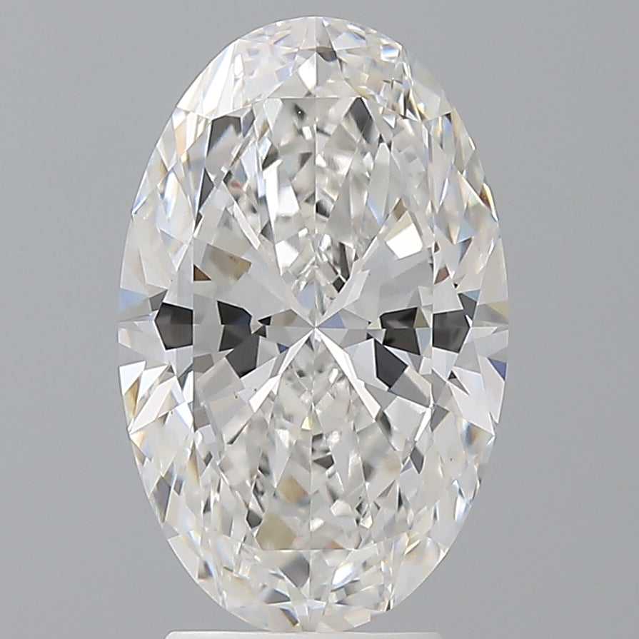 3.53 Carat Oval Shaped, Ideal Cut, E Color, VS1 Clarity, IGI Certified Lab Grown Diamond