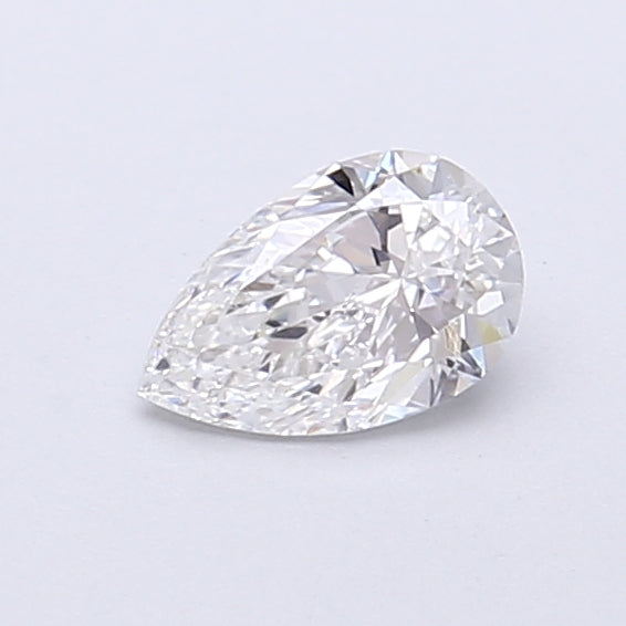 0.43 Carat Pear Shaped, Very Good Cut, D Color, VS1 Clarity, IGI Certified Lab Grown Diamond