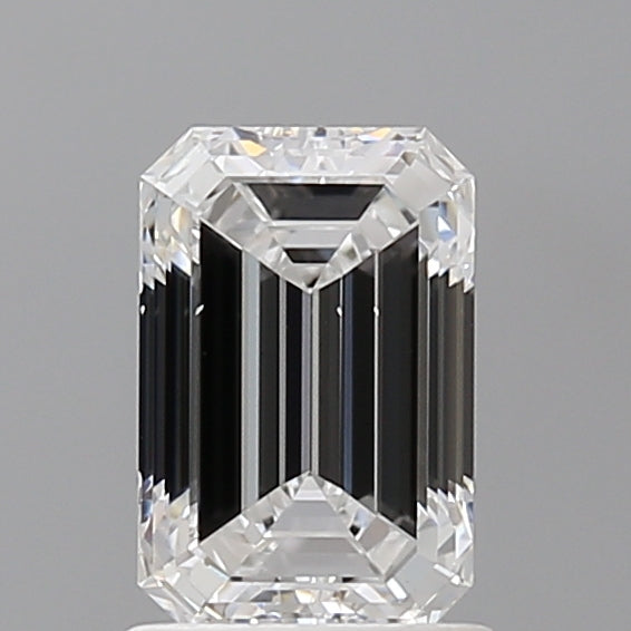 1.51 Carat Emerald Shaped, Ideal Cut, D Color, VS2 Clarity, IGI Certified Lab Grown Diamond
