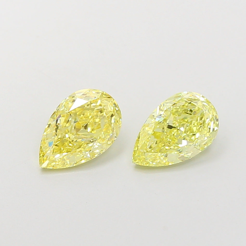 1.30 Carat Pear Shaped, Ideal Cut, VVS2 Clarity, IGI Certified Lab Grown Diamond