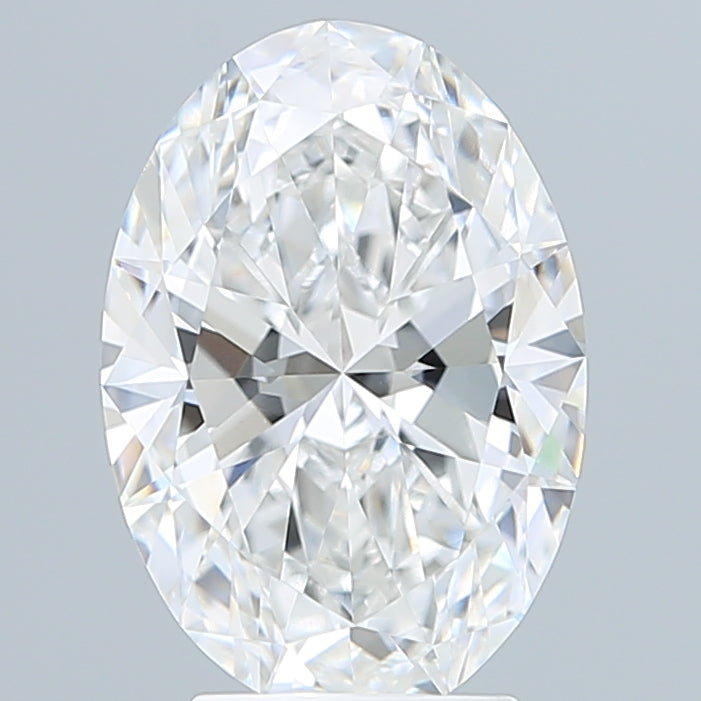 3.59 Carat Oval Shaped, Excellent Cut, E Color, VVS2 Clarity, IGI Certified Lab Grown Diamond