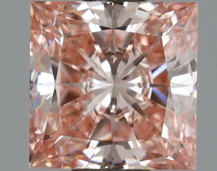 1.03 Carat Princess Shaped, Ideal Cut, VVS2 Clarity, IGI Certified Lab Grown Diamond
