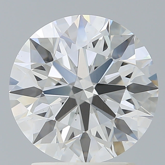 2.38 Carat Round Shaped, Ideal Cut, E Color, VS2 Clarity, IGI Certified Lab Grown Diamond