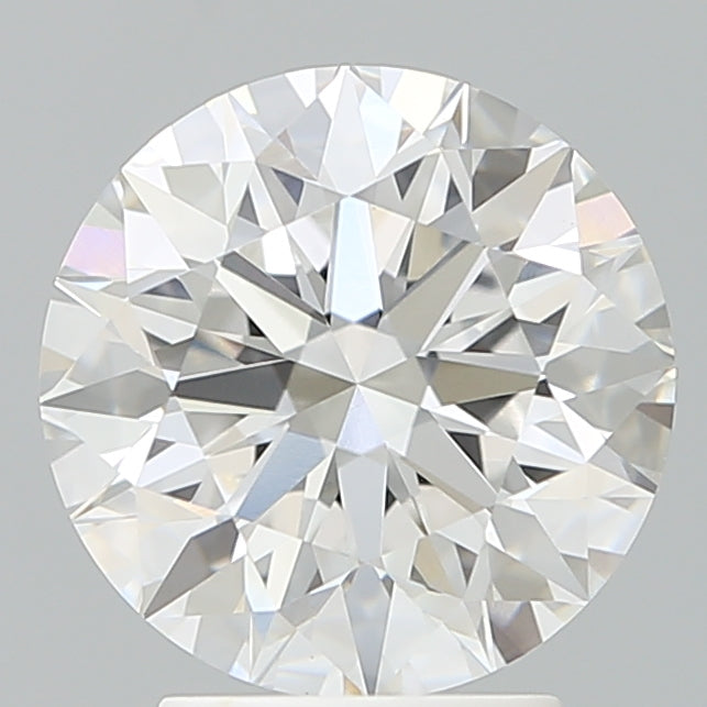 3.33 Carat Round Shaped, Excellent Cut, D Color, VVS2 Clarity, IGI Certified Lab Grown Diamond