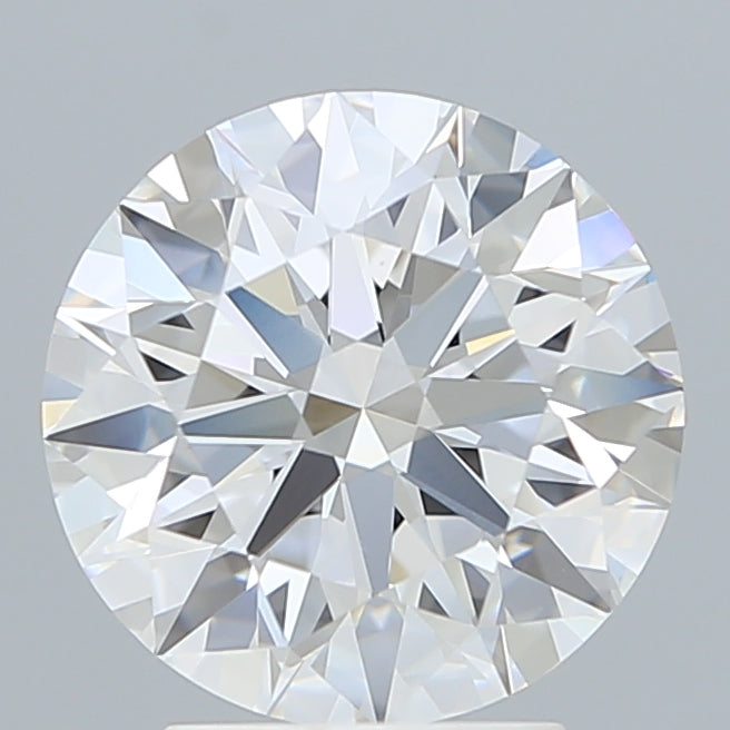 3.28 Carat Round Shaped, Ideal Cut, E Color, VVS2 Clarity, IGI Certified Lab Grown Diamond