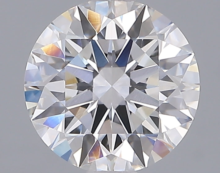 2.04 Carat Round Shaped, Ideal Cut, D Color, VVS2 Clarity, IGI Certified Lab Grown Diamond