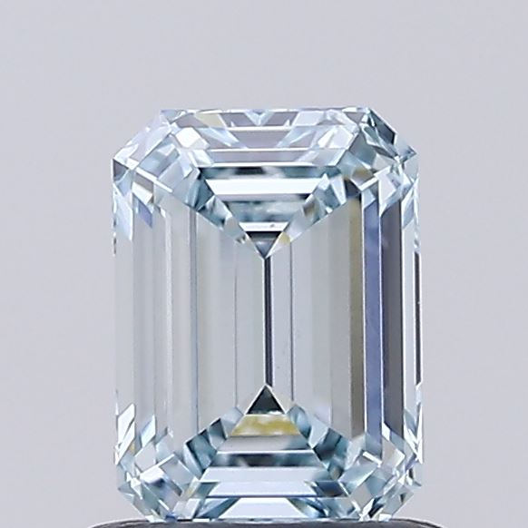 0.80 Carat Emerald Shaped, Ideal Cut, VVS2 Clarity, IGI Certified Lab Grown Diamond