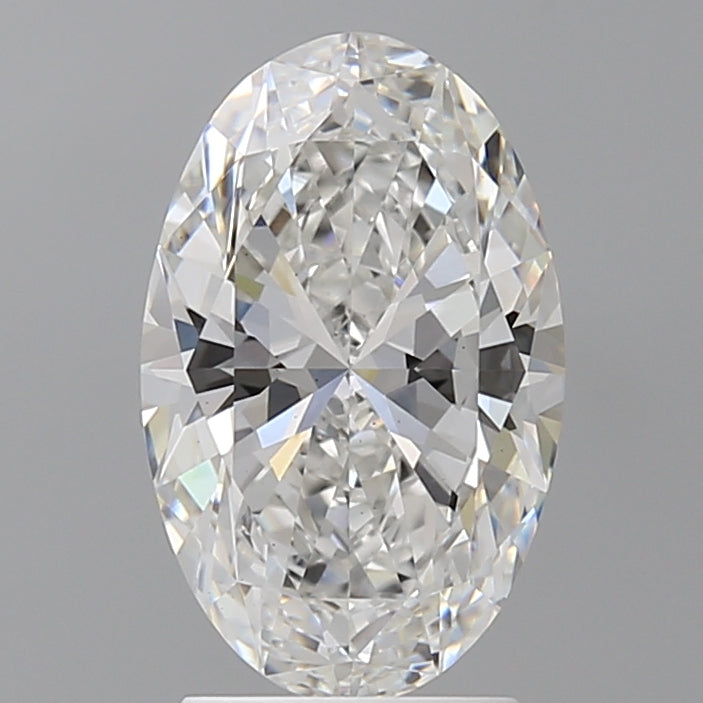 2.60 Carat Oval Shaped, Ideal Cut, E Color, VS1 Clarity, IGI Certified Lab Grown Diamond