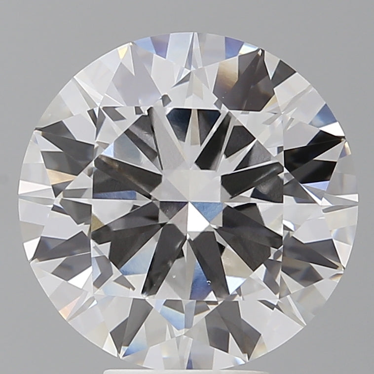 6.51 Carat Round Shaped, Excellent Cut, E Color, VVS2 Clarity, IGI Certified Lab Grown Diamond