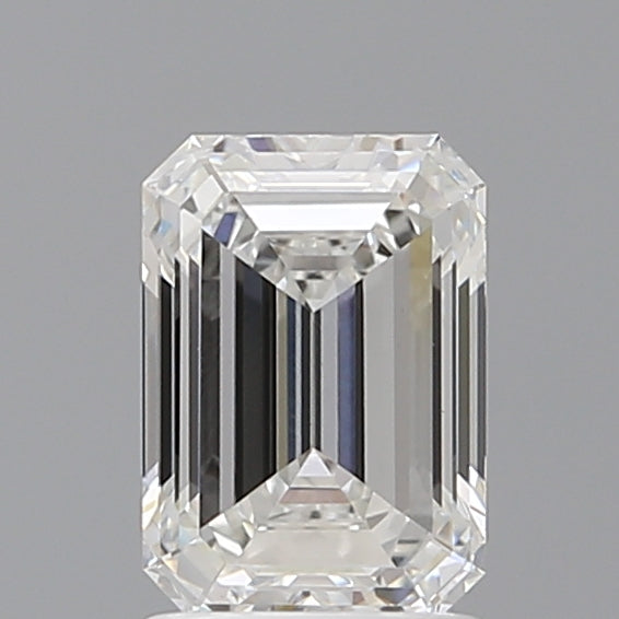 1.60 Carat Emerald Shaped, Ideal Cut, E Color, VVS2 Clarity, IGI Certified Lab Grown Diamond