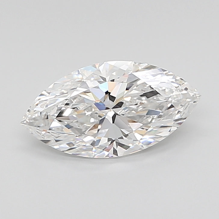 4.04 Carat Marquise Shaped, Ideal Cut, E Color, VVS2 Clarity, IGI Certified Lab Grown Diamond