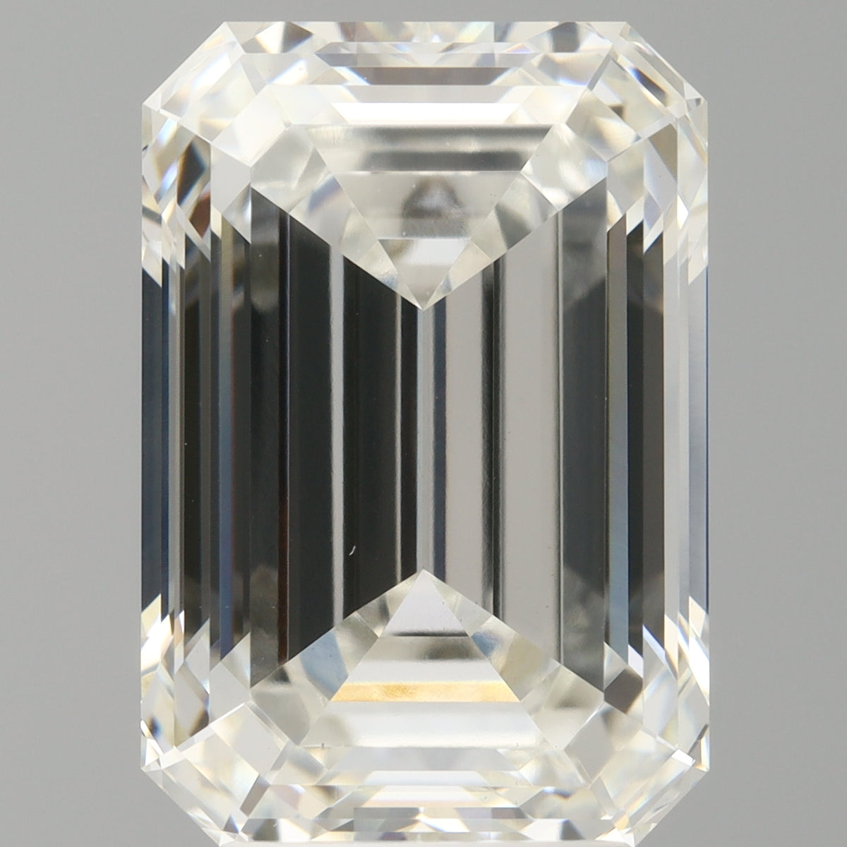 5.09 Carat Emerald Shaped, Ideal Cut, G Color, VVS2 Clarity, IGI Certified Lab Grown Diamond