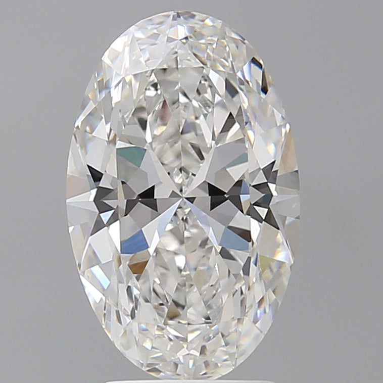 3.54 Carat Oval Shaped, Ideal Cut, E Color, VVS2 Clarity, IGI Certified Lab Grown Diamond
