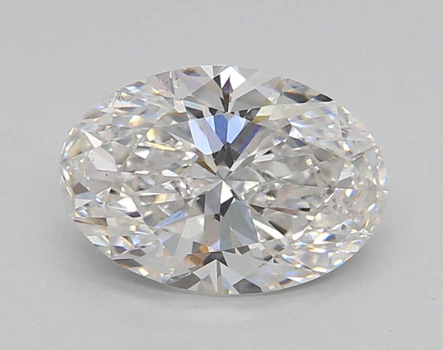 1.82 Carat Oval Shaped, Ideal Cut, E Color, VS2 Clarity, IGI Certified Lab Grown Diamond