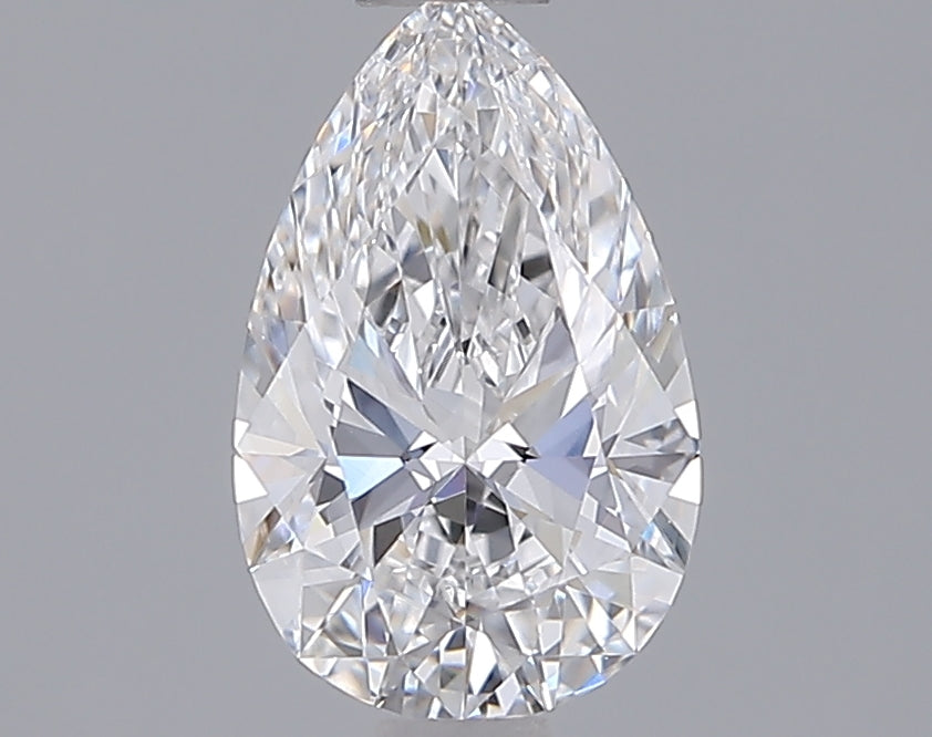 1.29 Carat Pear Shaped, Ideal Cut, D Color, IF Clarity, IGI Certified Lab Grown Diamond