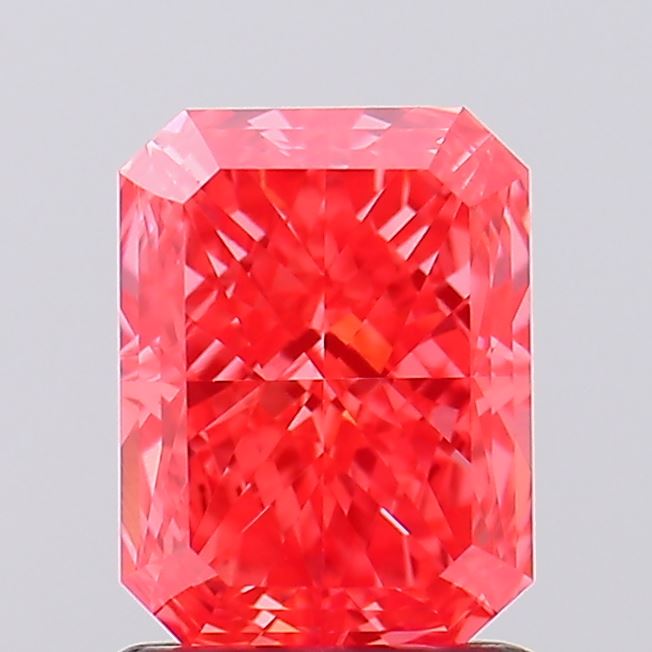 1.27 Carat Radiant Shaped, Excellent Cut, VS1 Clarity, IGI Certified Lab Grown Diamond