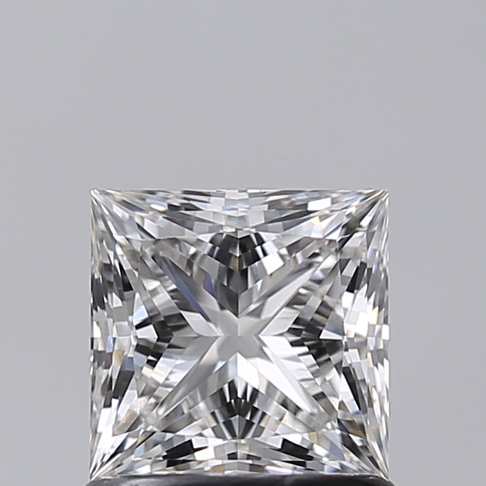 1.01 Carat Princess Shaped, Excellent Cut, G Color, VVS2 Clarity, IGI Certified Lab Grown Diamond