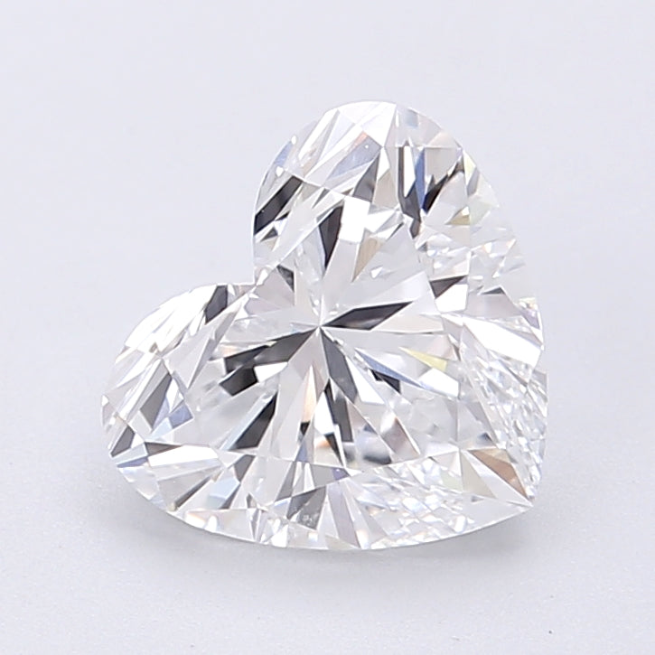 2.28 Carat Heart Shaped, Very Good Cut, D Color, VS1 Clarity, IGI Certified Lab Grown Diamond