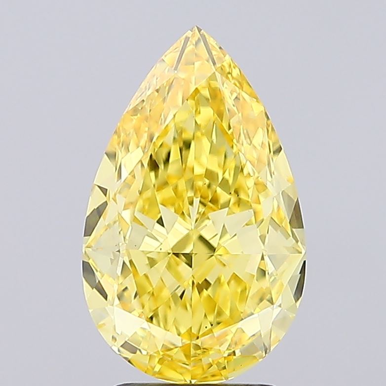 3.59 Carat Pear Shaped, Ideal Cut, VS1 Clarity, IGI Certified Lab Grown Diamond