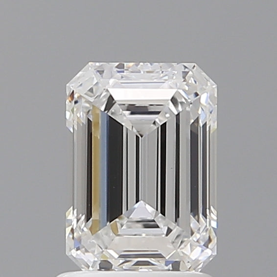 1.53 Carat Emerald Shaped, Ideal Cut, D Color, VVS2 Clarity, IGI Certified Lab Grown Diamond
