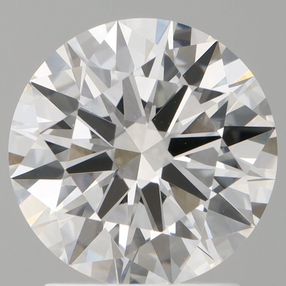 1.99 Carat Round Shaped, Excellent Cut, D Color, VVS2 Clarity, IGI Certified Lab Grown Diamond