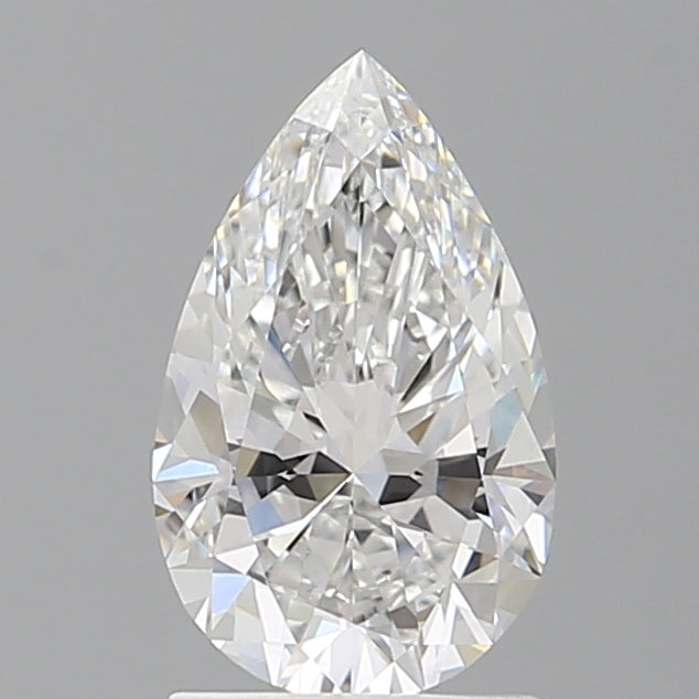 1.56 Carat Pear Shaped, Ideal Cut, E Color, VVS2 Clarity, IGI Certified Lab Grown Diamond