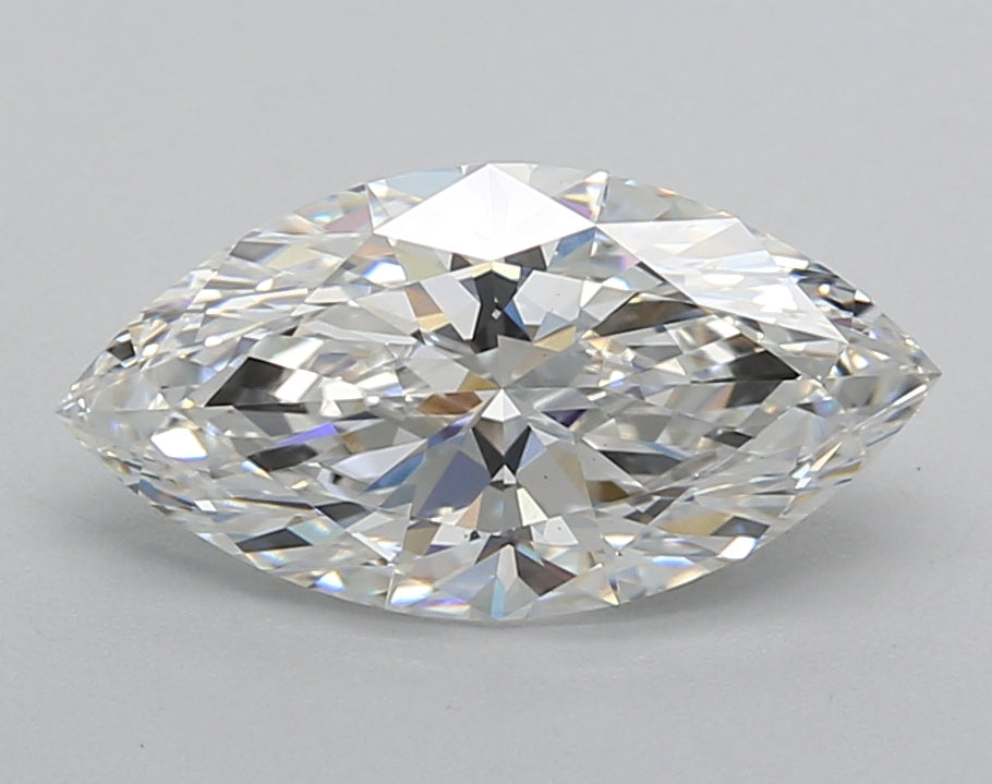 2.01 Carat Marquise Shaped, Excellent Cut, E Color, VS2 Clarity, IGI Certified Lab Grown Diamond