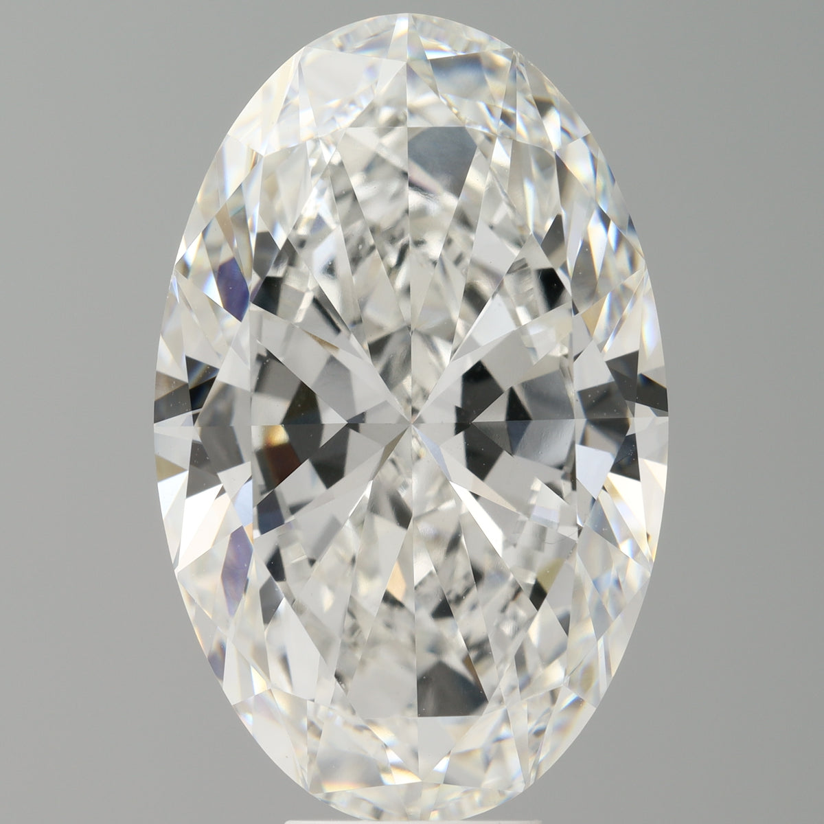 10.06 Carat Oval Shaped, Excellent Cut, F Color, VVS2 Clarity, IGI Certified Lab Grown Diamond