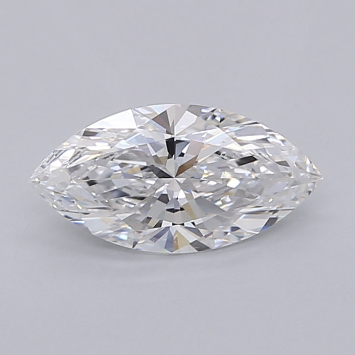 1.05 Carat Marquise Shaped, Ideal Cut, D Color, VS1 Clarity, IGI Certified Lab Grown Diamond