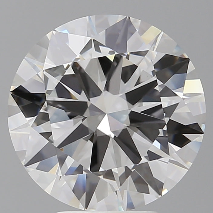 5.52 Carat Round Shaped, Excellent Cut, E Color, VVS2 Clarity, IGI Certified Lab Grown Diamond