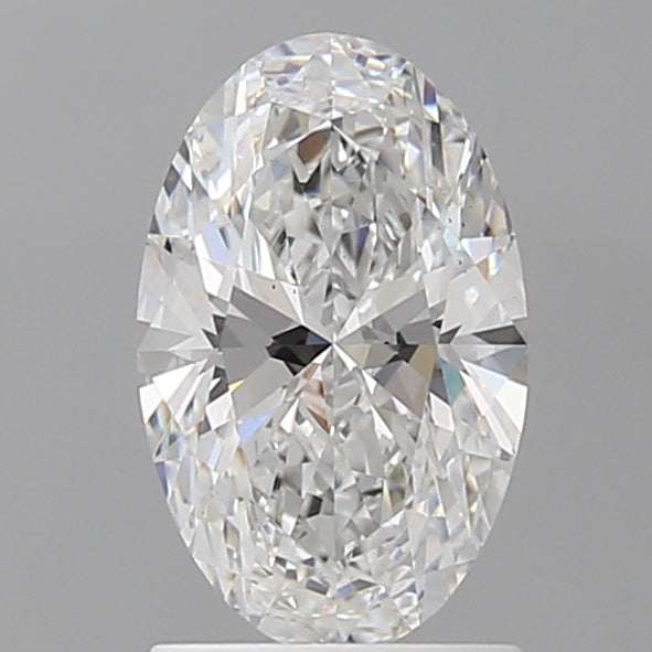 1.50 Carat Oval Shaped, Ideal Cut, D Color, VS2 Clarity, IGI Certified Lab Grown Diamond