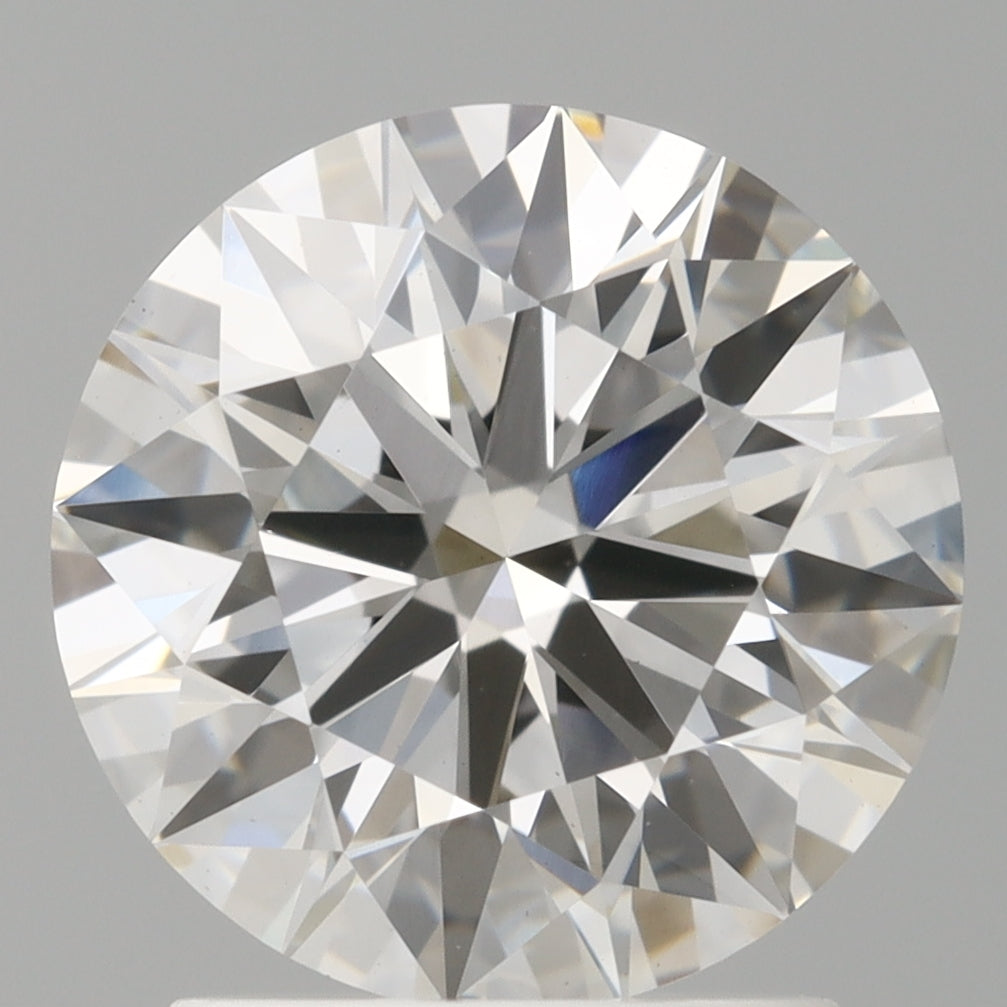 2.00 Carat Round Shaped, Ideal Cut, F Color, VVS2 Clarity, IGI Certified Lab Grown Diamond