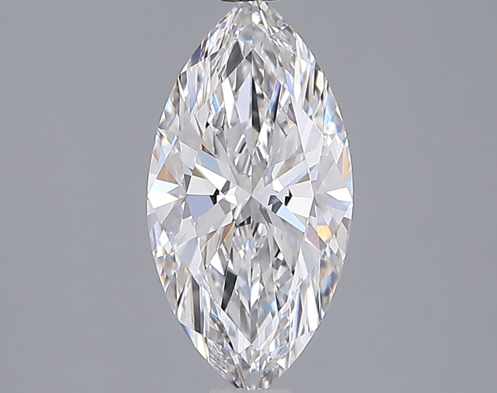 1.55 Carat Marquise Shaped, Ideal Cut, E Color, VVS1 Clarity, IGI Certified Lab Grown Diamond