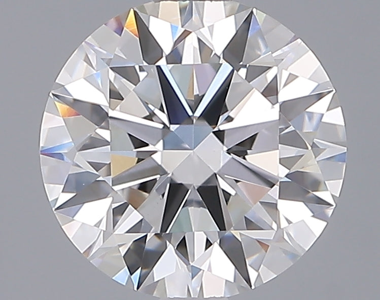2.45 Carat Round Shaped, Ideal Cut, E Color, VVS2 Clarity, IGI Certified Lab Grown Diamond