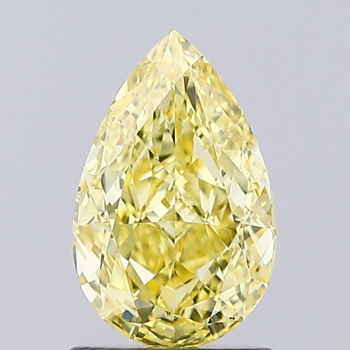 1.31 Carat Pear Shaped, Ideal Cut, VVS2 Clarity, IGI Certified Lab Grown Diamond
