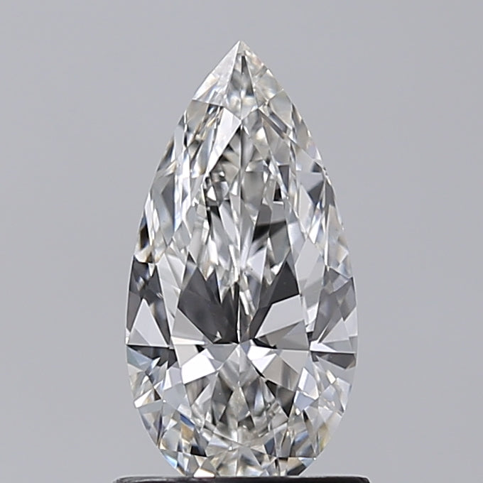 1.02 Carat Pear Shaped, Ideal Cut, G Color, VS1 Clarity, IGI Certified Lab Grown Diamond