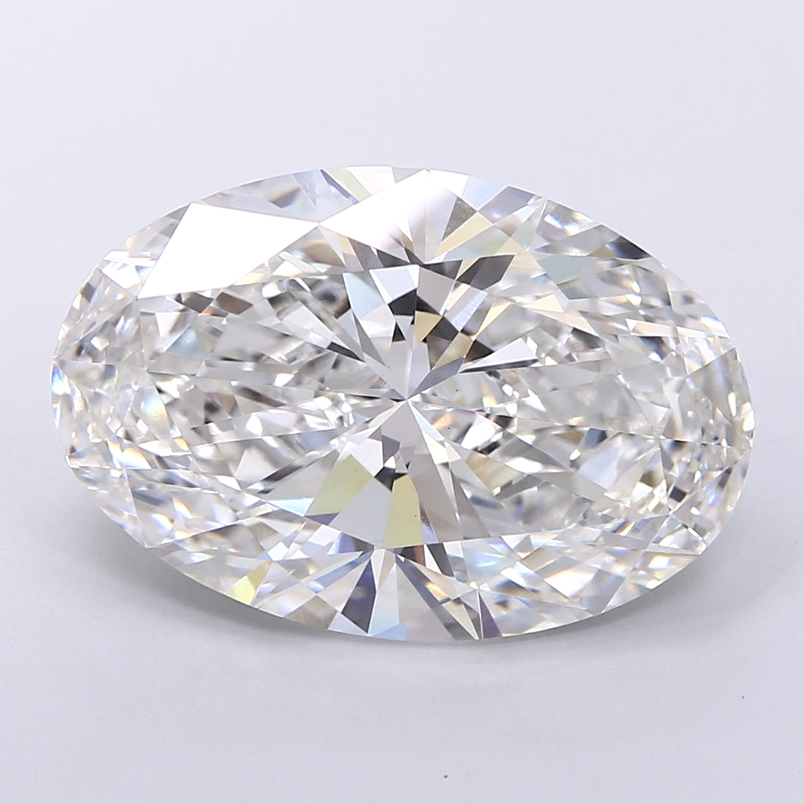 12.03 Carat Oval Shaped, Very Good Cut, F Color, VS1 Clarity, IGI Certified Lab Grown Diamond