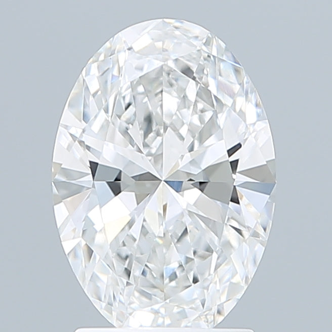 2.00 Carat Oval Shaped, Ideal Cut, E Color, VVS2 Clarity, IGI Certified Lab Grown Diamond