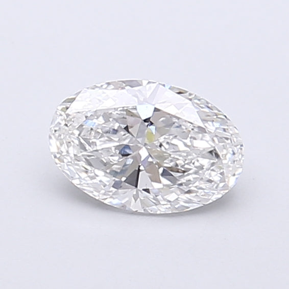 0.56 Carat Oval Shaped, Very Good Cut, D Color, VS1 Clarity, IGI Certified Lab Grown Diamond