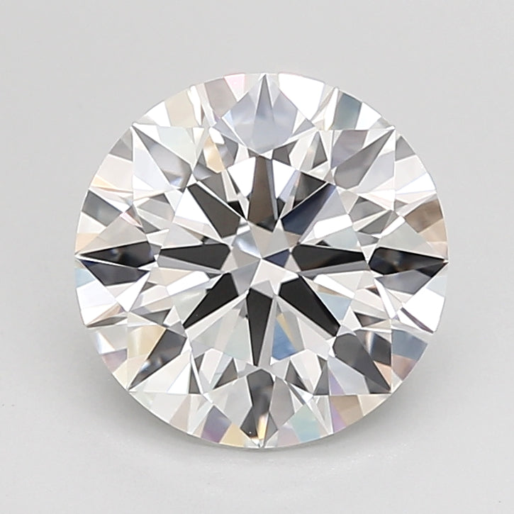 3.00 Carat Round Shaped, Ideal Cut, E Color, VS1 Clarity, IGI Certified Lab Grown Diamond