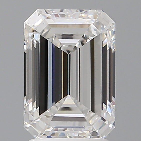 2.53 Carat Emerald Shaped, Ideal Cut, E Color, VS1 Clarity, IGI Certified Lab Grown Diamond