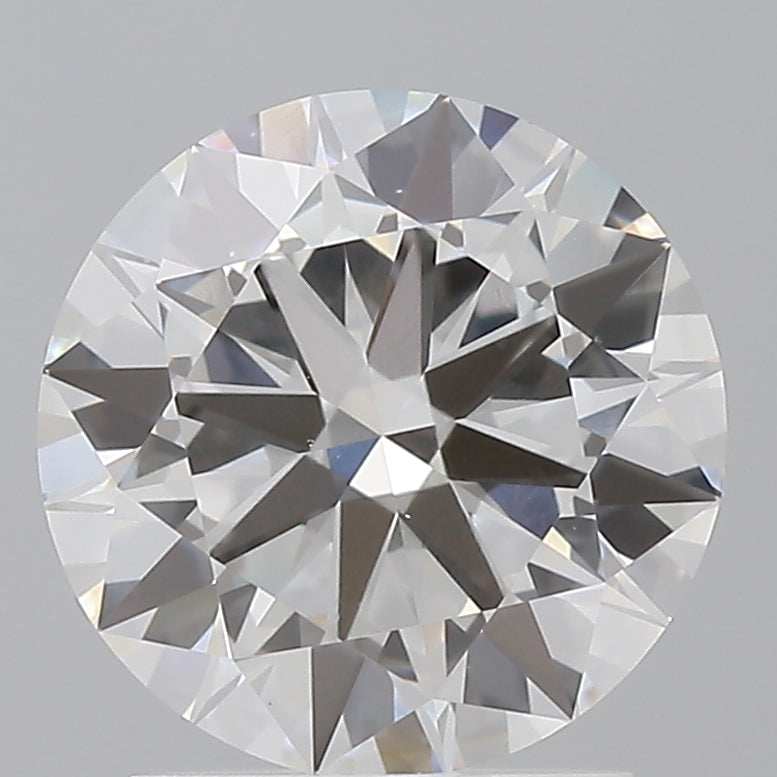 2.00 Carat Round Shaped, Excellent Cut, E Color, VVS2 Clarity, IGI Certified Lab Grown Diamond