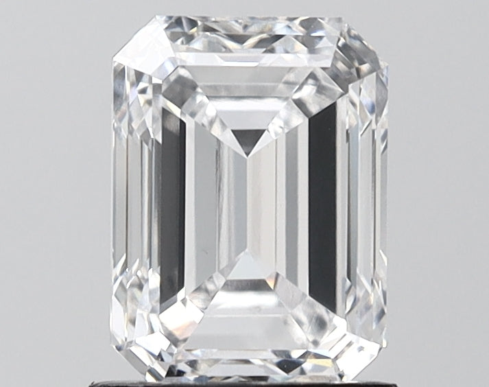 1.97 Carat Emerald Shaped, Ideal Cut, D Color, VVS2 Clarity, IGI Certified Lab Grown Diamond
