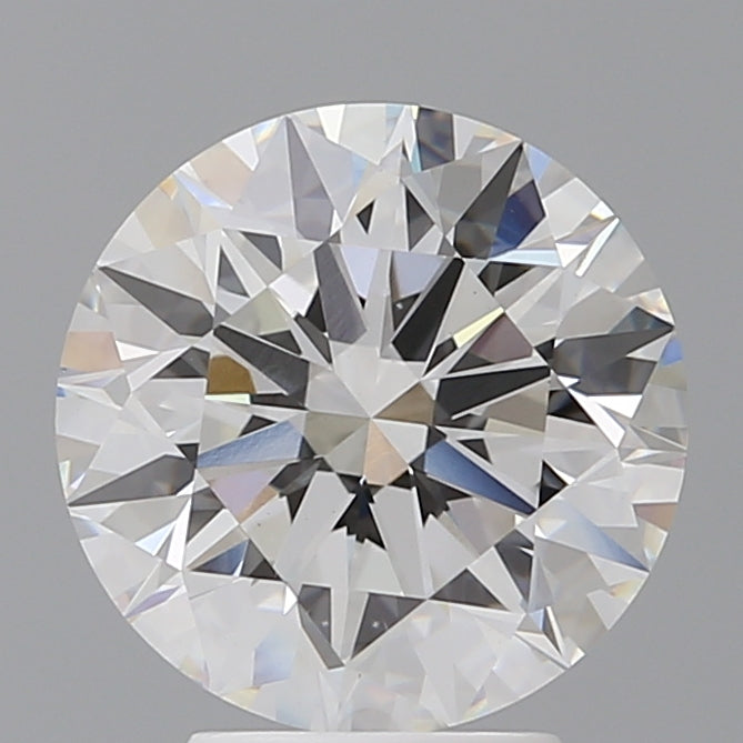 4.04 Carat Round Shaped, Ideal Cut, E Color, VVS2 Clarity, IGI Certified Lab Grown Diamond