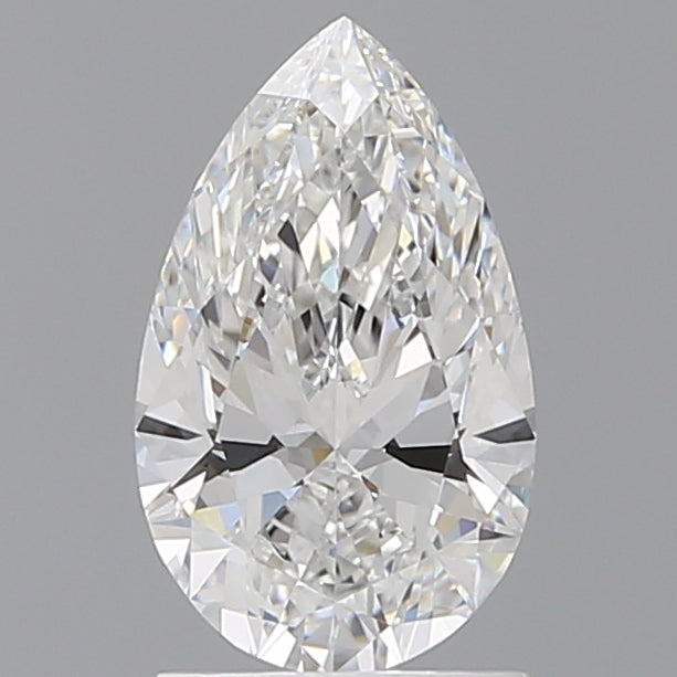 1.60 Carat Pear Shaped, Ideal Cut, E Color, VVS2 Clarity, IGI Certified Lab Grown Diamond