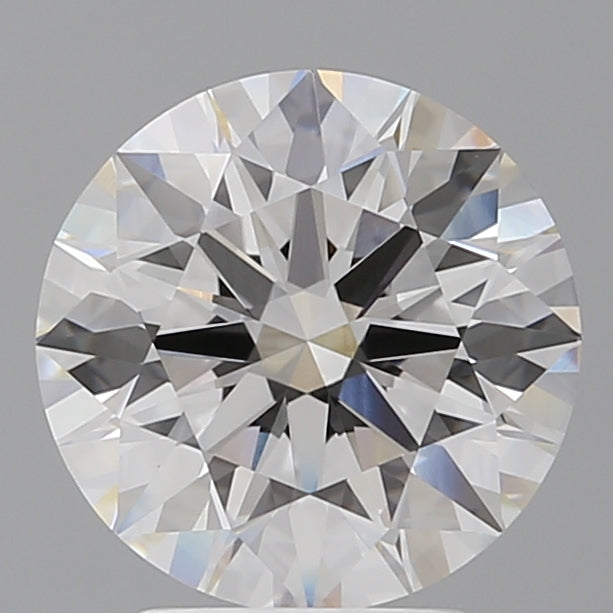 3.44 Carat Round Shaped, Excellent Cut, F Color, VVS2 Clarity, IGI Certified Lab Grown Diamond
