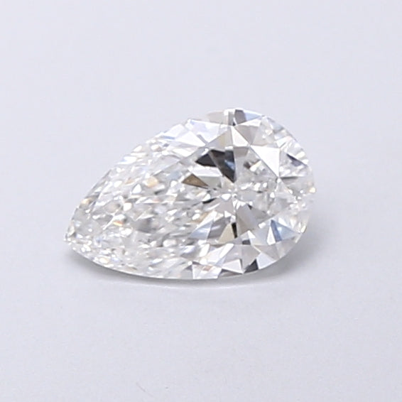 0.40 Carat Pear Shaped, Very Good Cut, E Color, VVS2 Clarity, IGI Certified Lab Grown Diamond