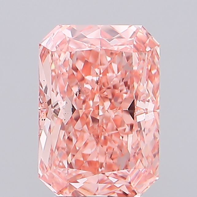 4.00 Carat Radiant Shaped, Excellent Cut, VS2 Clarity, IGI Certified Lab Grown Diamond