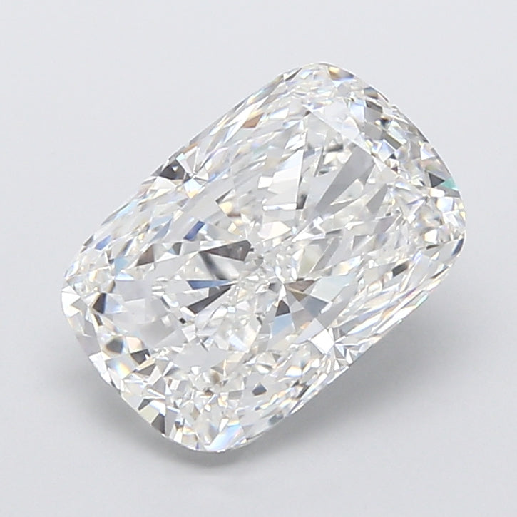 5.54 Carat Cushion Shaped, Very Good Cut, F Color, VVS2 Clarity, IGI Certified Lab Grown Diamond