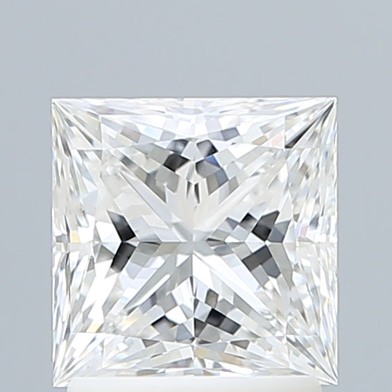 1.80 Carat Princess Shaped, Ideal Cut, F Color, VVS2 Clarity, IGI Certified Lab Grown Diamond